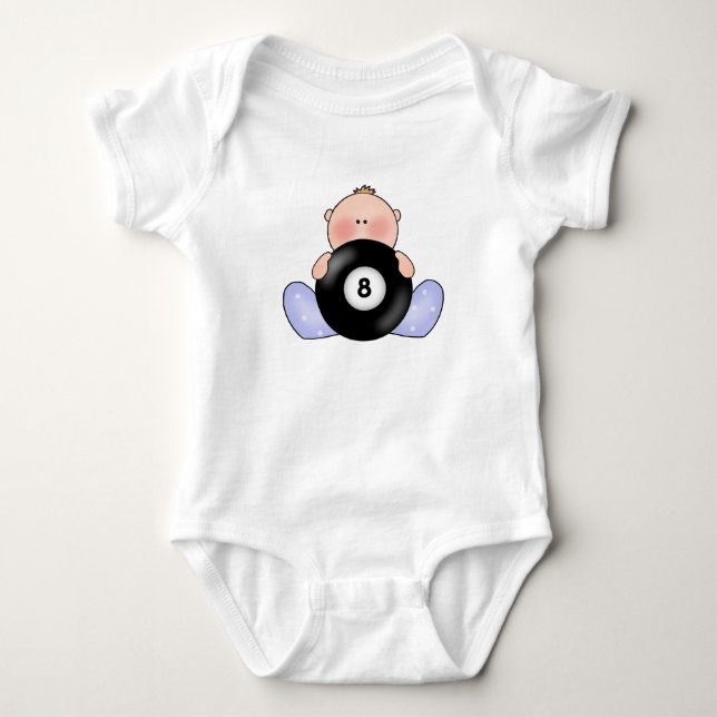 Lil Billiards Baby Boy Strampler (Vorderseite)