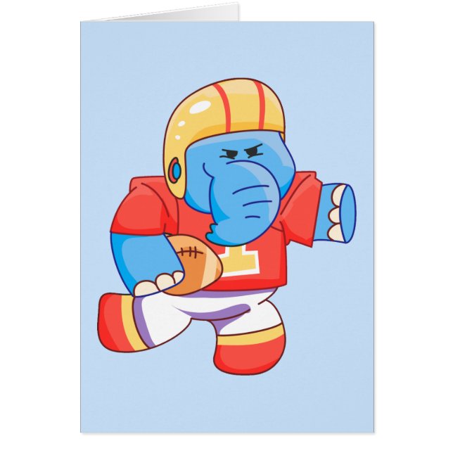 Lil blauer Elefant-Fußball (Vorne)