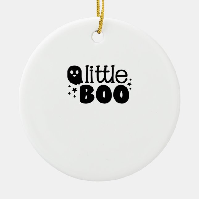 Lil Boo Halloween 2025 Keramik Ornament (Vorne)