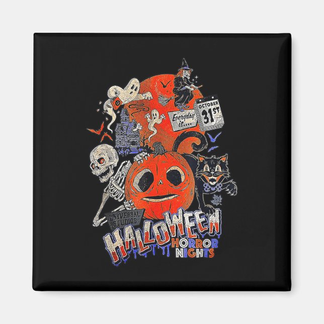 Lil Boo Halloween Horror jeden 3. Oktober Magnet (Vorne)
