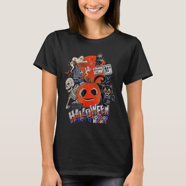 Lil Boo Halloween Horror jeden 3. Oktober T-Shirt (Vorderseite)