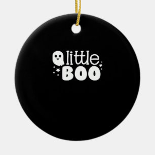 Lil Boo Halloween im Vintage-Stil Keramik Ornament