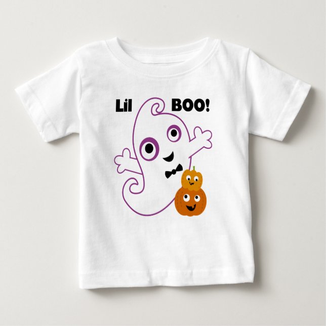 Lil BOO Halloween Kleinkind T - Shirt (Vorderseite)
