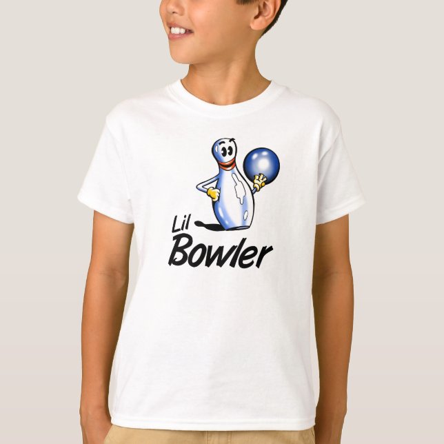 Lil Bowler Kids Bowling T - Shirt (Vorderseite)