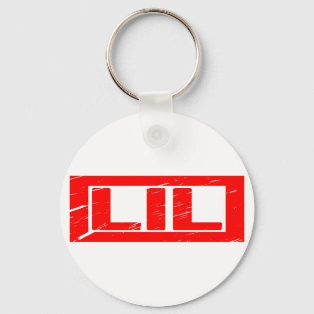 Lil Briefmarke Schlüsselanhänger (Vorderseite)