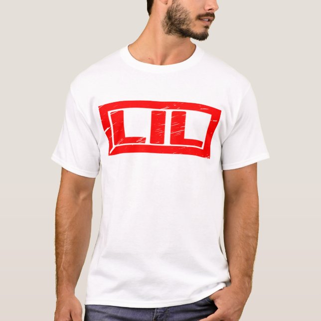 Lil Briefmarke T-Shirt (Vorderseite)