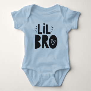 LIL BRO BABY moderne, fette, lustige skandinavisch Strampler