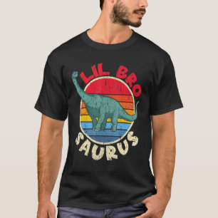 Lil Bro Saurus I Brachiosaurus Diplodocus I Family T-Shirt