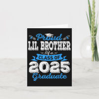 Lil Brother 2025 Abschluss Proud Lil Brother Cl O