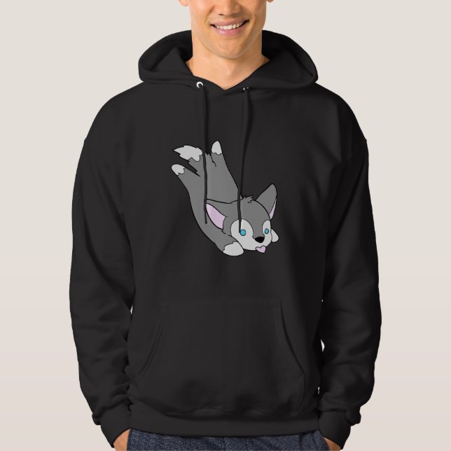 Lil Buddies Husky Hoodie (Vorderseite)