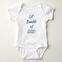 Lil' Bundle von SISU Finnish Baby One Piece