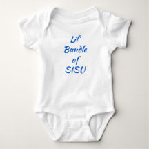 Lil' Bundle von SISU Finnish Baby One Piece
