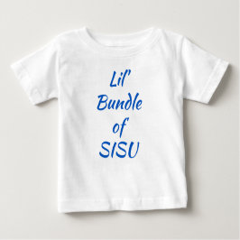 Lil' Bundle von SISU Finnish Baby T - Shirt