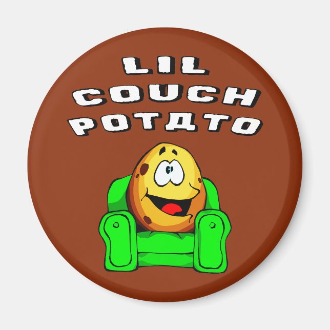 Lil Couch Potato Magnet (Vorne)