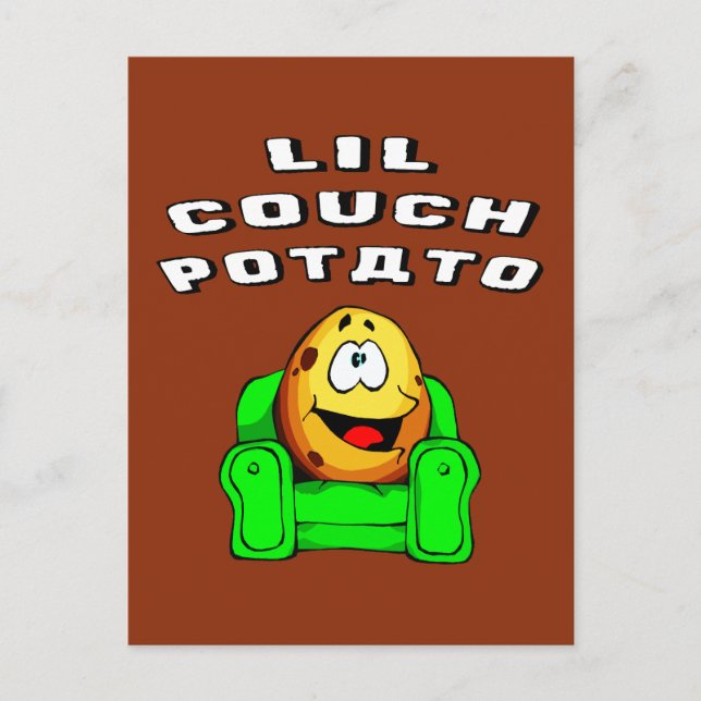 Lil Couch Potato Postkarte (Vorderseite)