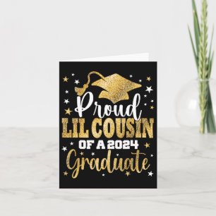 Lil Cousin eines 2024-Grad-Cl-Senior-Abschlusses Karte