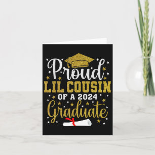 Lil Cousin eines 2024-Grad-Cl-Senior-Abschlusses Karte
