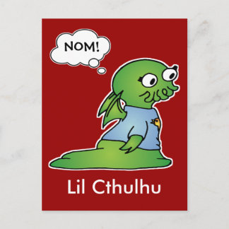 Lil Cthulhu Postkarte