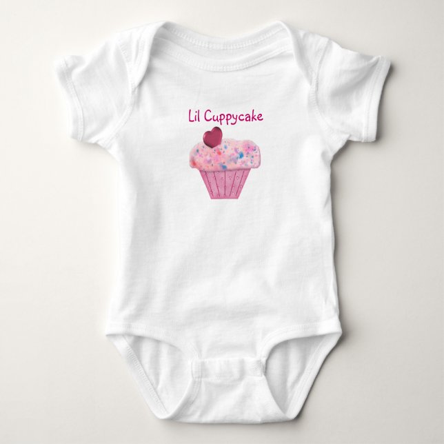 Lil Cuppycake Pink Cupcake Shirt (Vorderseite)