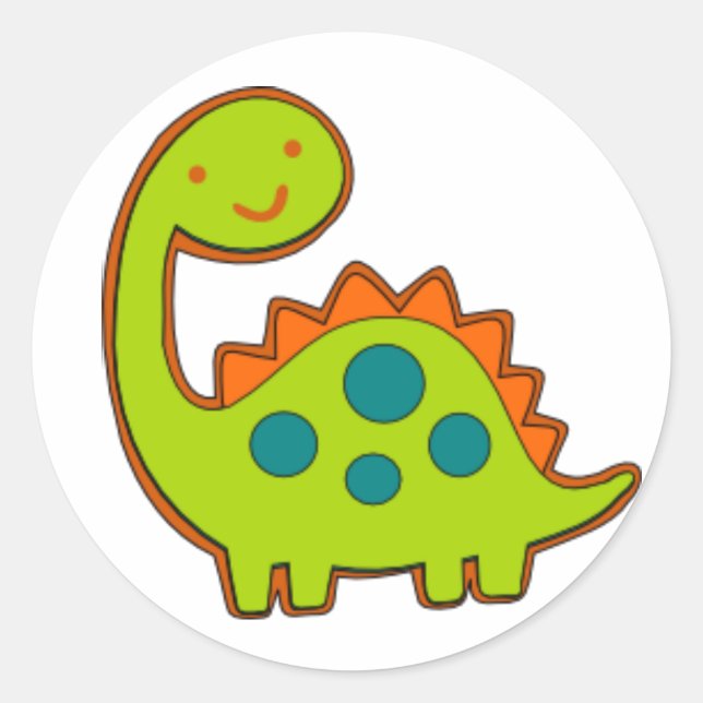 Lil Dino Stickers (Vorderseite)