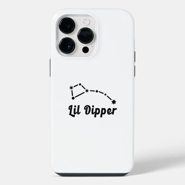 Lil Dipper Constellation Ursa Minor iPhone Hülle (Rückseite)