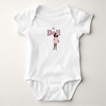Lil doll T - Shirt Baby Bodysuit