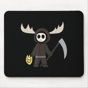 Lil Doom Moose - Lustige Sensenmann-Cartoons Mousepad
