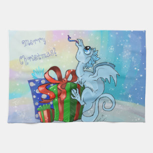 lil' Dragon Snowflake Geschirrtuch