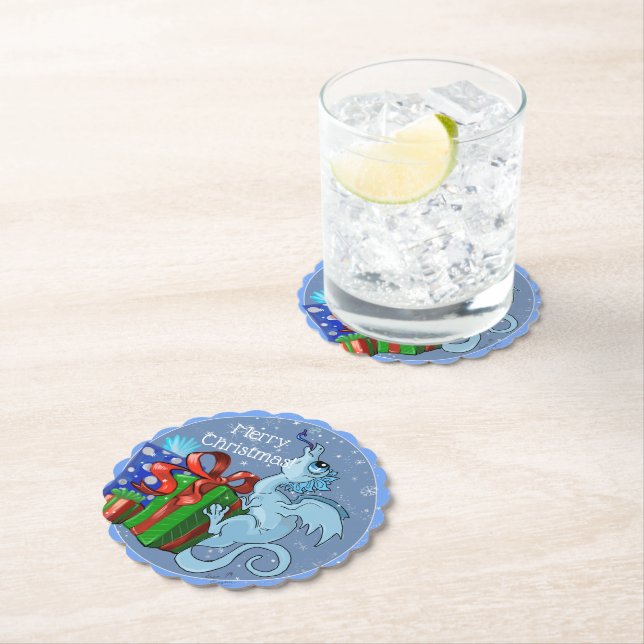 lil' Dragon Snowflake Untersetzer (Vor Ort)