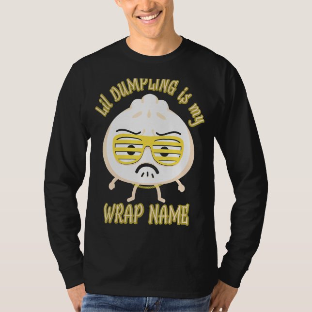 Lil Dumpling Asian Dim Sum Joke Food T-Shirt (Vorderseite)