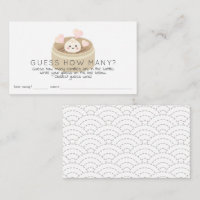 Lil Dumpling Babydusche schätzt wie viele Süßigkei