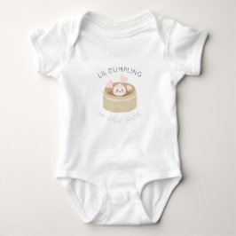Lil Dumpling ist mein Wrap Name Baby Bodysuit Baby Strampler