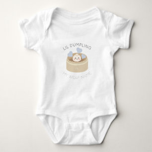 Lil Dumpling ist mein Wrap Name Boy Baby Bodysuit Baby Strampler