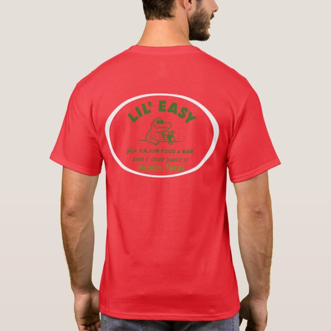 Lil' Easy Cajun Garage T-Shirt (Rückseite)