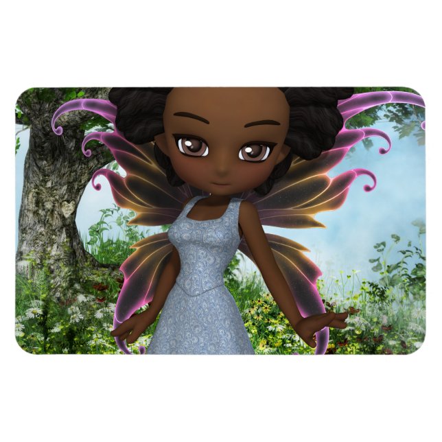 Lil Fairy Princess Large Magnet (Horizontal)