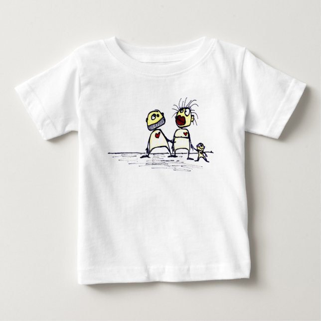 lil_family baby t-shirt (Vorderseite)