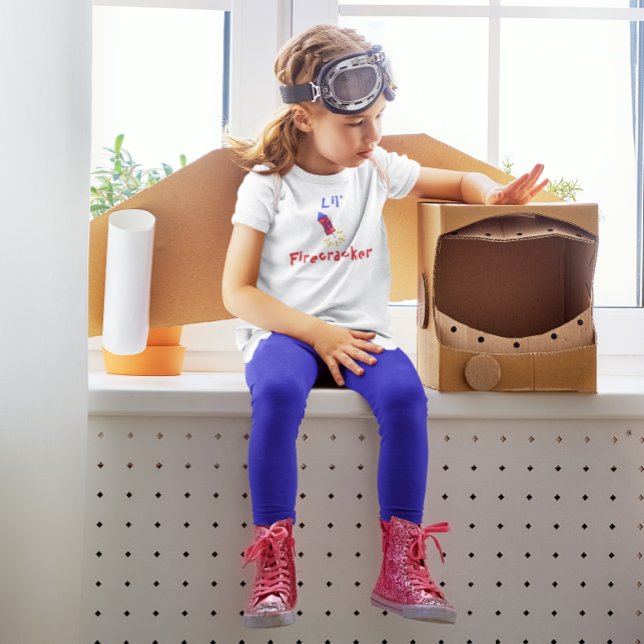 Lil' Firecracker 4. Juli Kleinkind T-shirt (Von Creator hochgeladen)