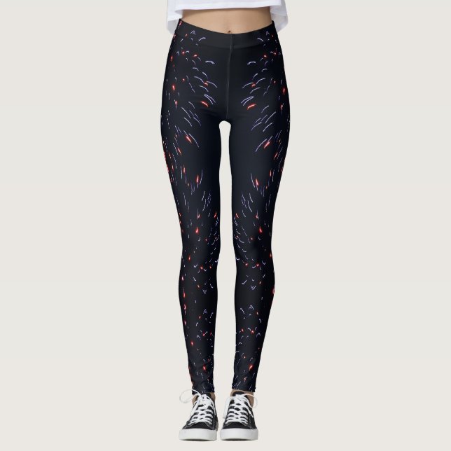 Lil Fireworks Leggin Print Leggings (Vorderseite)