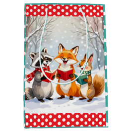 Lil Forest Animals singen Weihnachtslieder Mittlere Geschenktüte