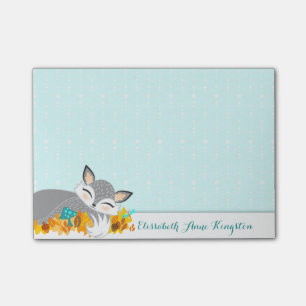 Lil Foxie CUB - niedliche Fox kundenspezifische Post-it Klebezettel