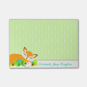 Lil Foxie CUB - niedliche Fox kundenspezifische Post-it Klebezettel