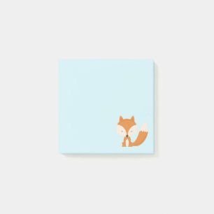 Lil' Foxy 3" x 3" Post-it® Notes Post-it Klebezettel
