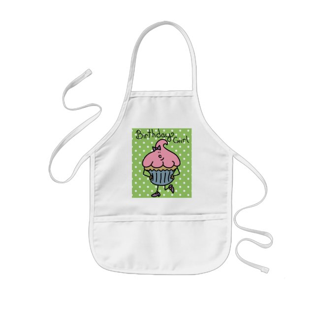 Lil Fräulein Cuppy Cake Birthday Apron Kinderschürze (Vorne)