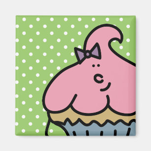 Lil Fräulein Cuppy Cake Magnet