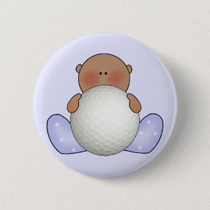 Lil Golf Baby Boy - Ethnisch Button