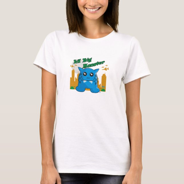 lil großes Monster bluey T-Shirt (Vorderseite)