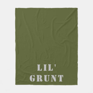 Lil' Grunt Military Fleecedecke