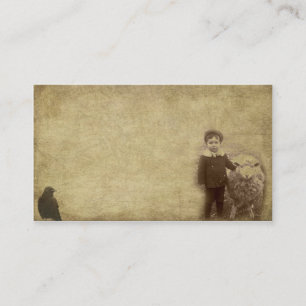 Lil' Guy & His Sheep - Prim Biz Cards Visitenkarte