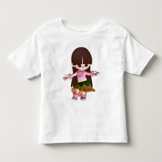Lil Hula Girl T-Shirt 02 (Vorderseite)