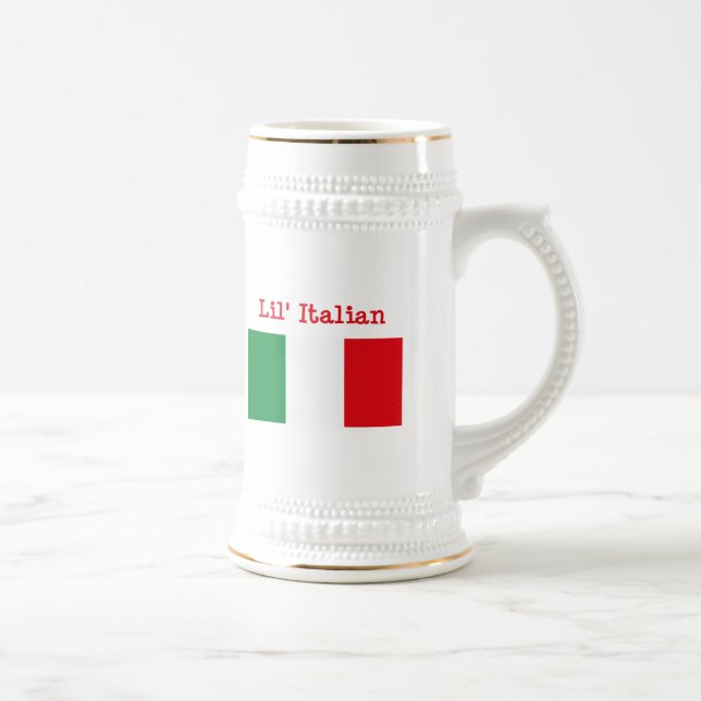 Lil Italiener-Tasse Bierglas (Rechts)